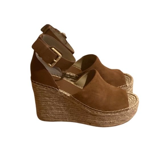 Marc Fisher Espadrille Wedge Sandals Size 8.5 - Picture 1 of 10